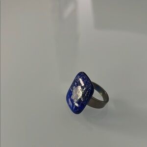 Elegant Blue Stone Ring